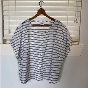 Cabi Short Waisted Blouse